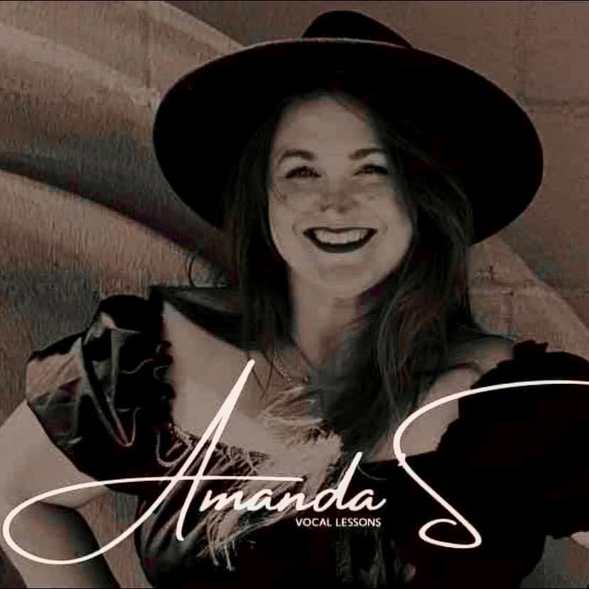 Recording studio interior for Amanda's Vocal Lessons