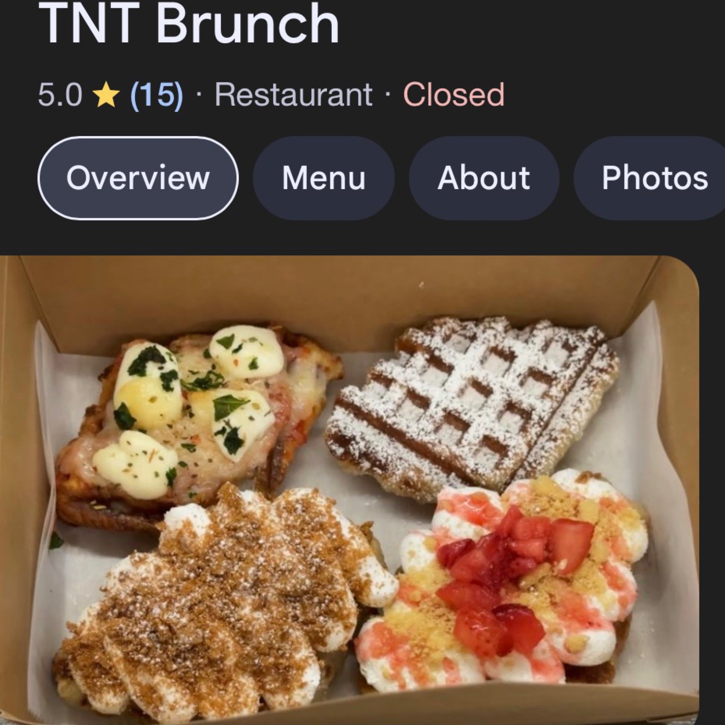 TNT BRUNCH STOP