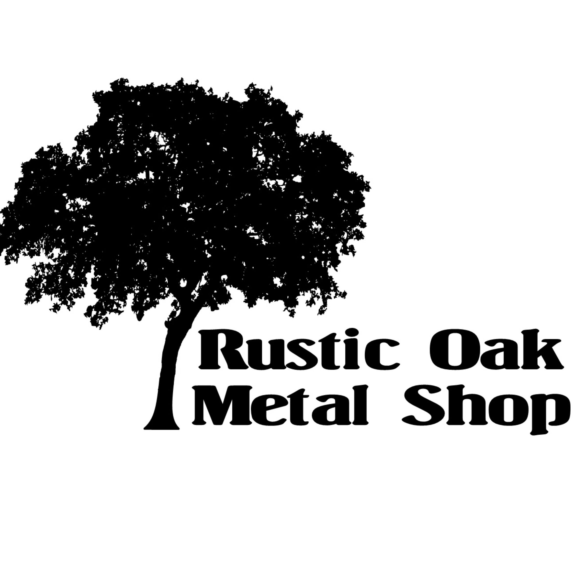 Rustic Oak Metal Shop