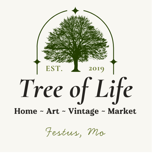 Tree of Life Home Art Vintage Market