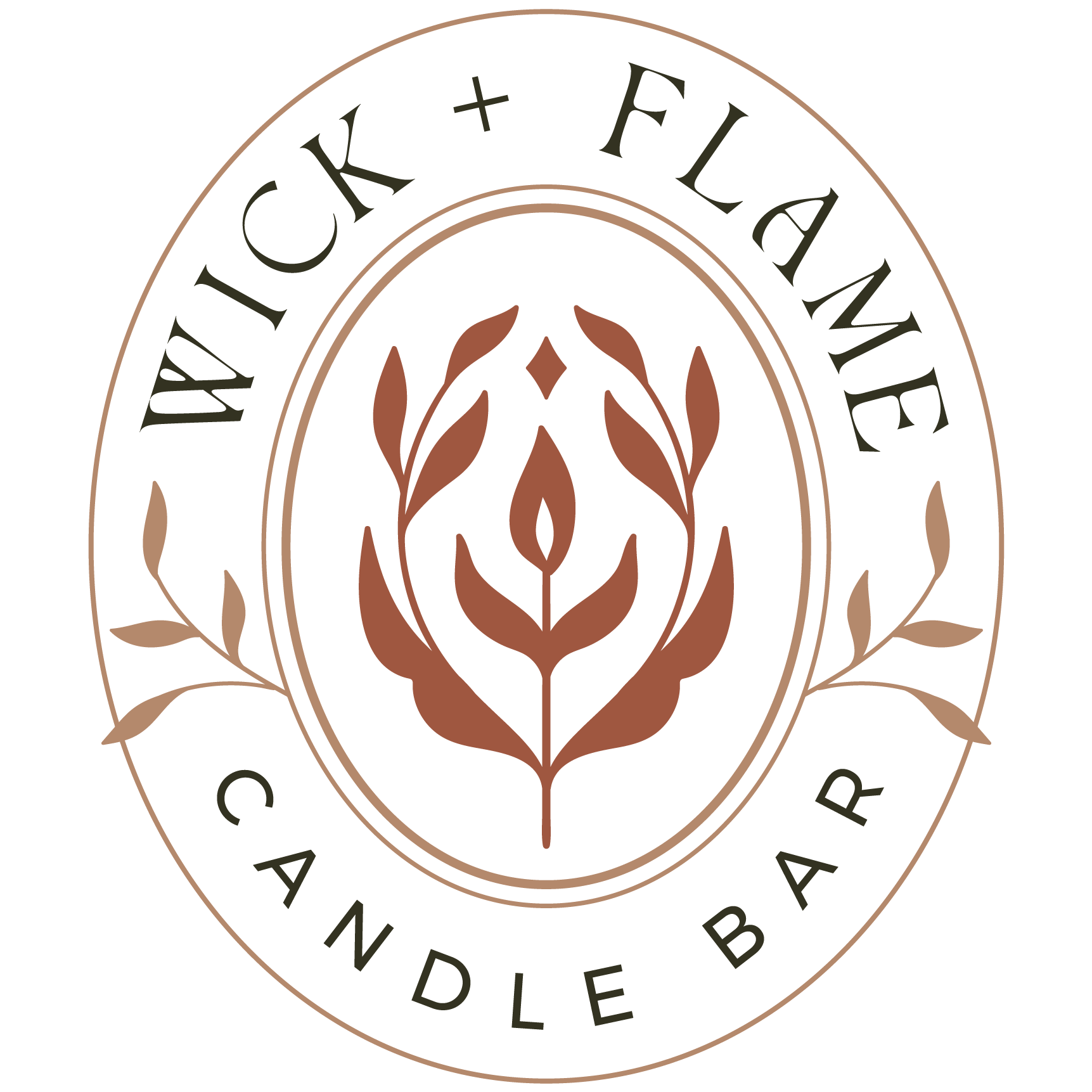 Wick & Flame candle bar