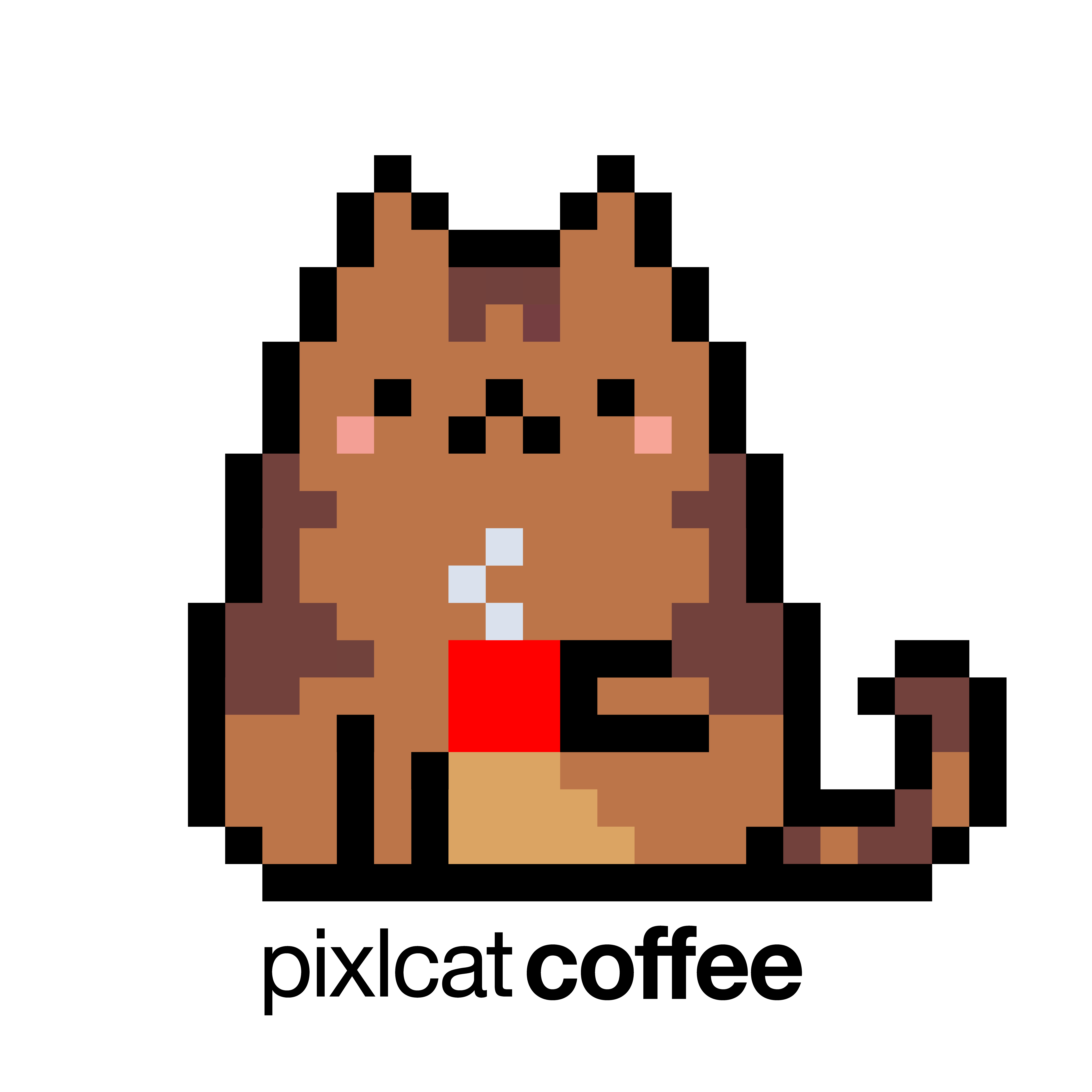 Pixlcat Coffee & Butter Mochi