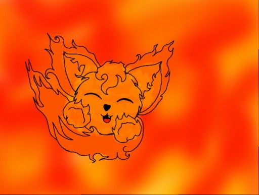 Phoenix Kitty Art Shop