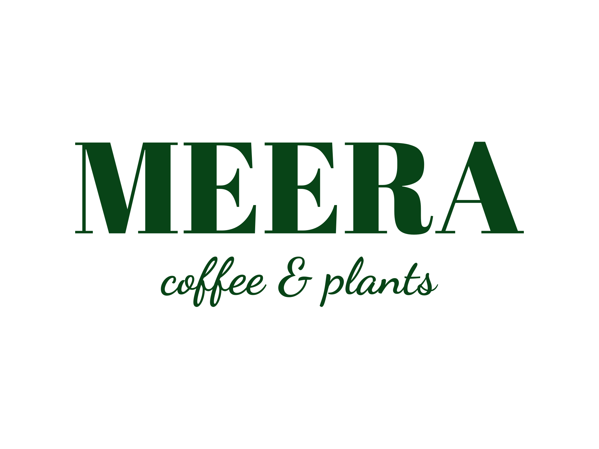 Meera: Coffee & Plants