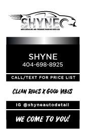 SHYNE AUTO DETAIL