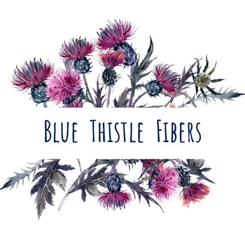 Blue Thistle Fibers