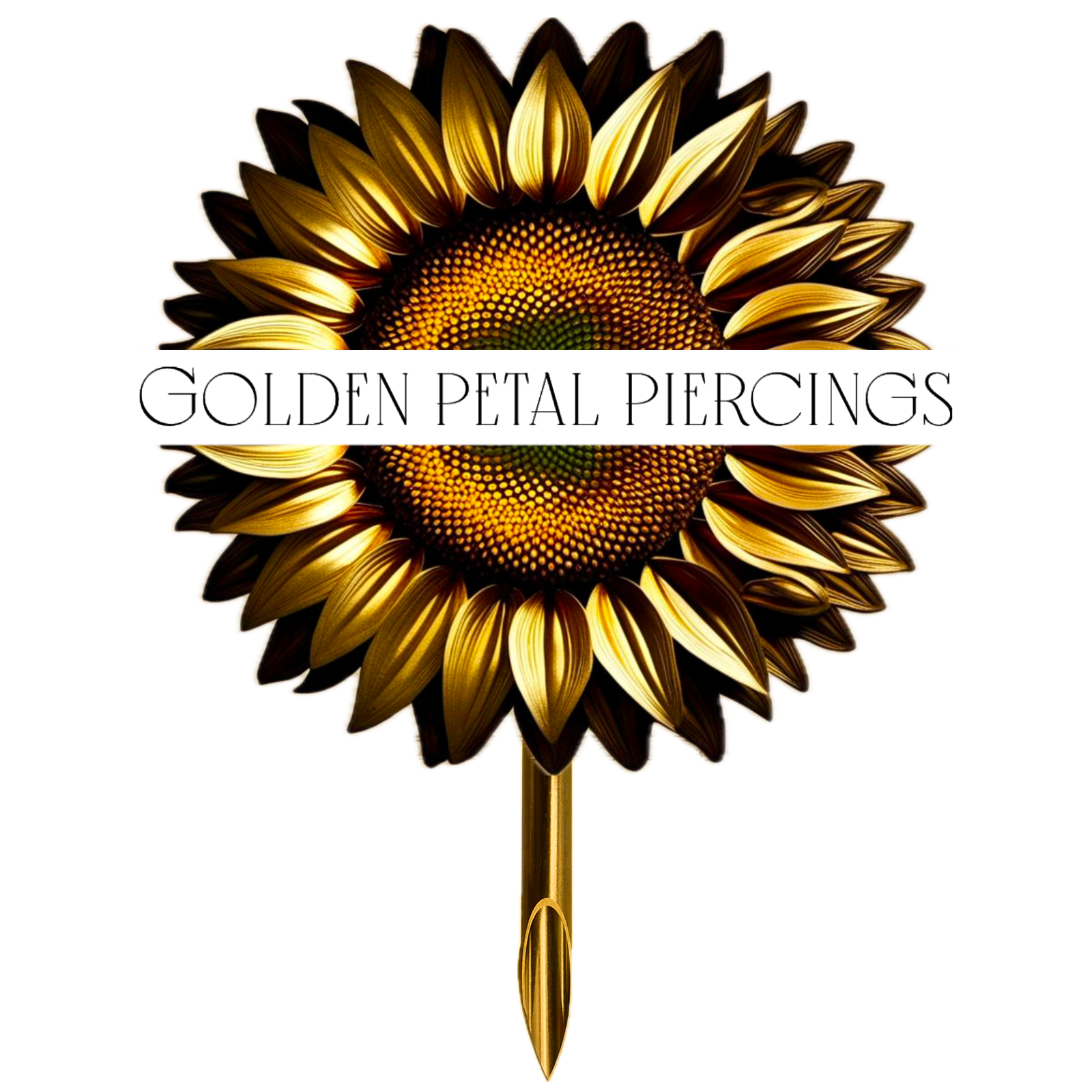 Golden Petal Piercings