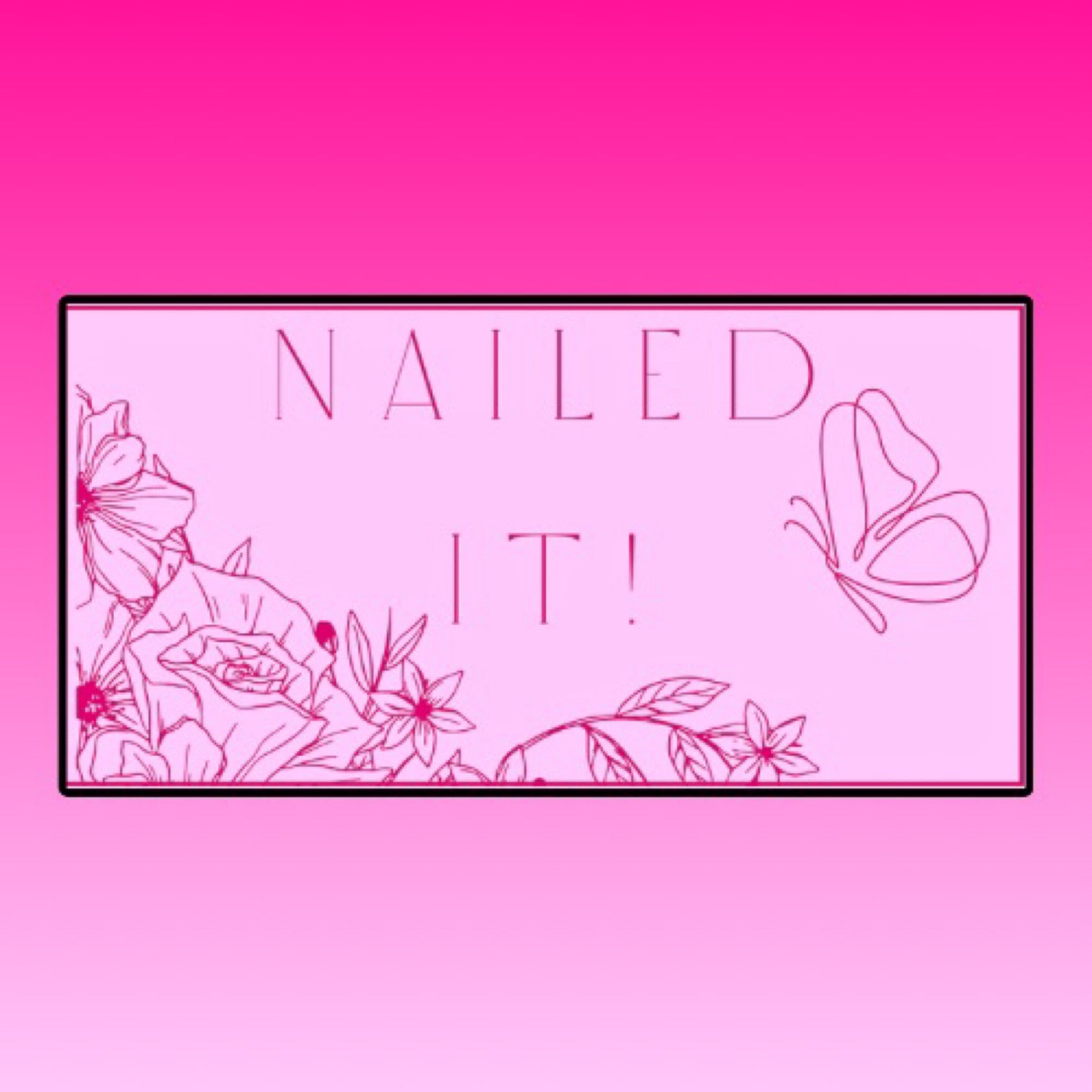 Nailed it!