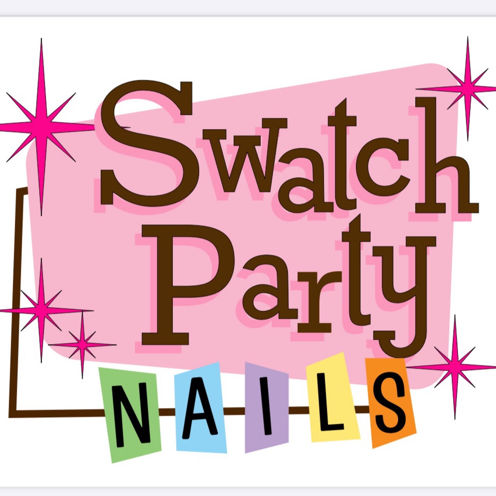 Swatch Party Nails