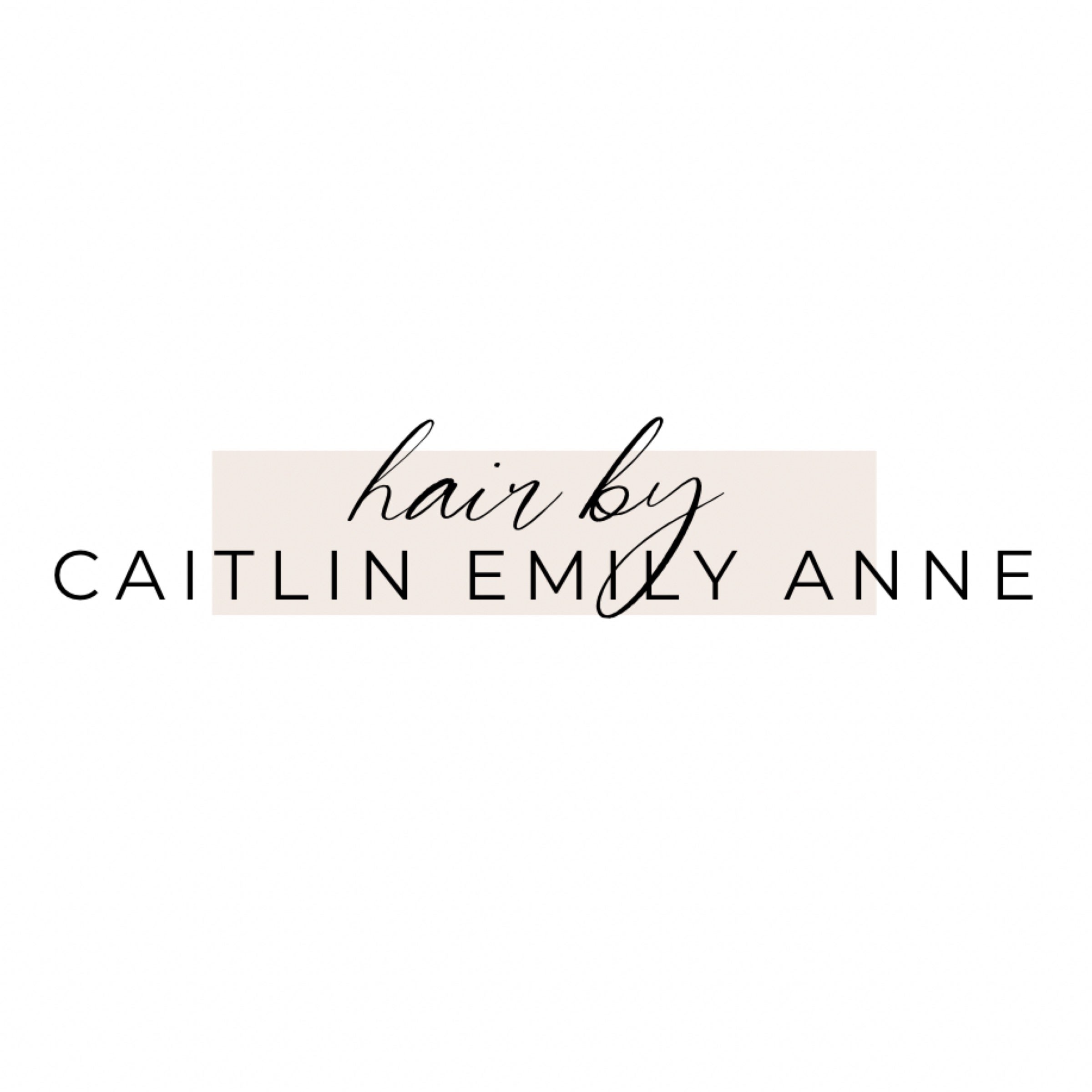 Hair by Caitlin Emily Anne