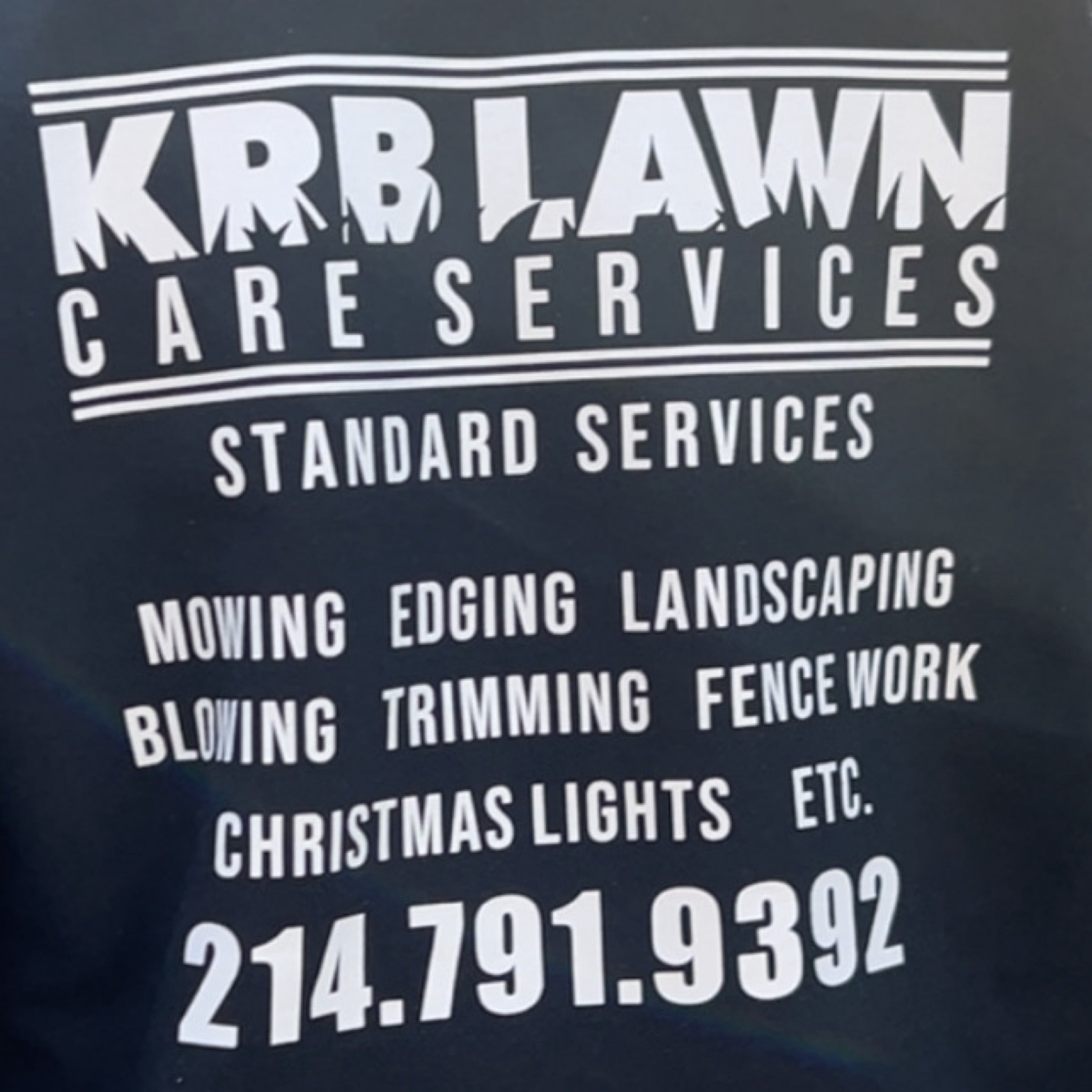 KRB lawn service LLC