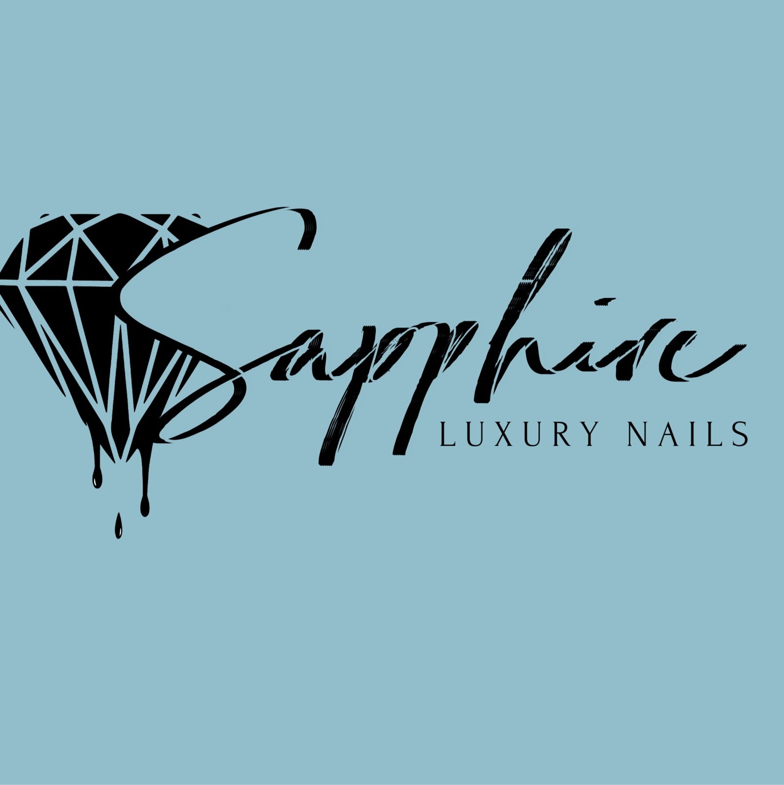 Sapphire Luxury Nails