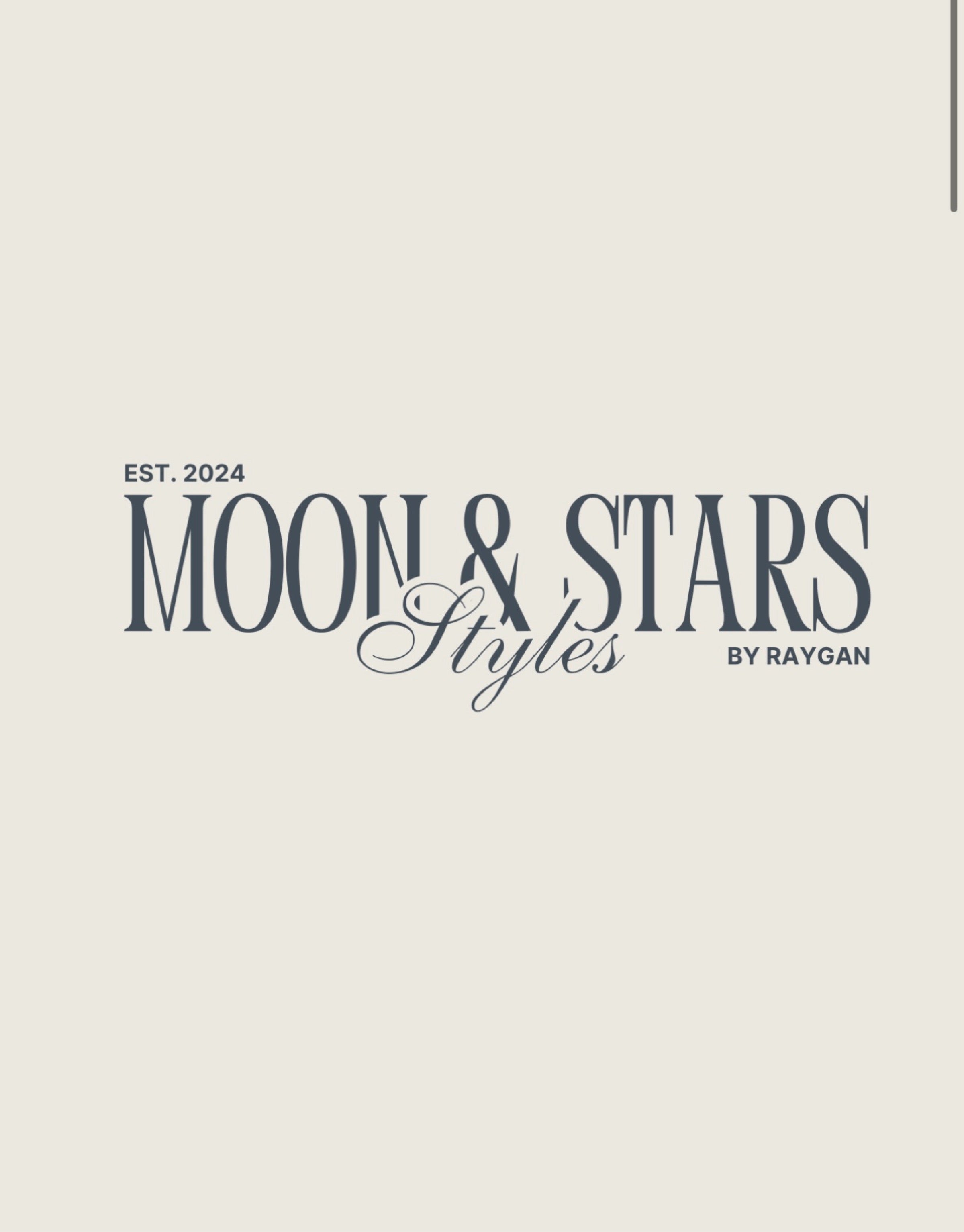 Moon & Stars Styles by Raygan