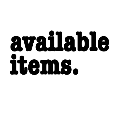 Available Items