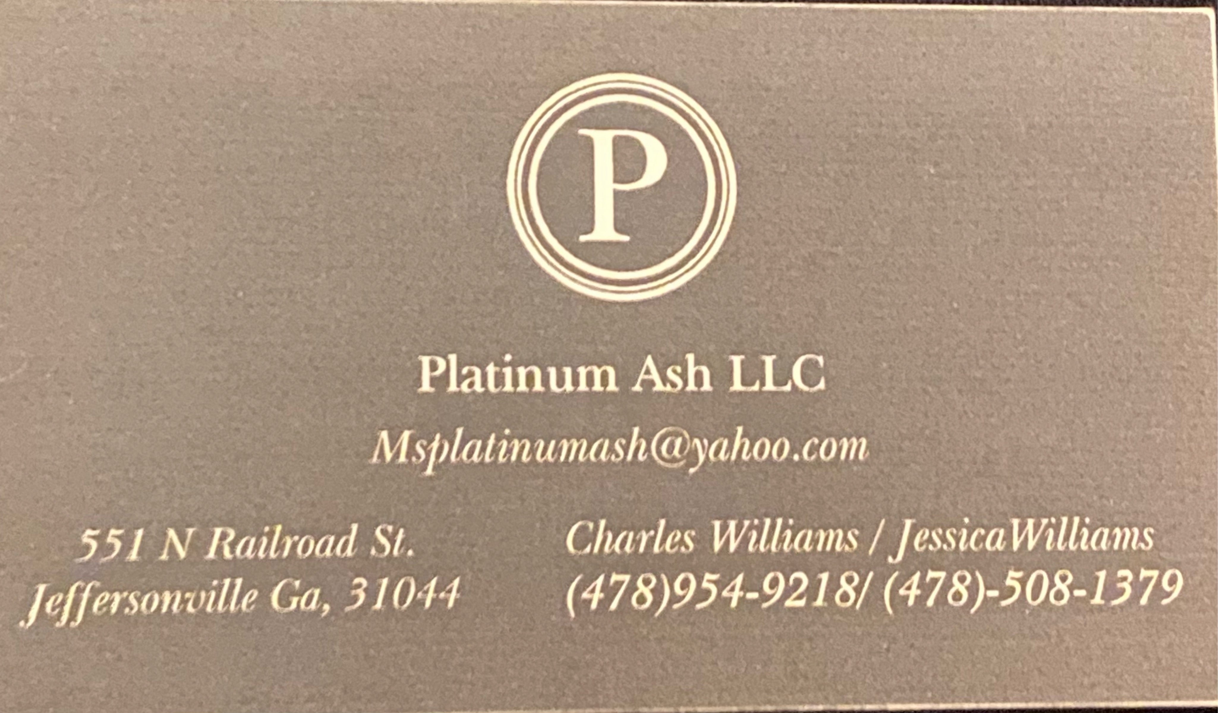 Platinum Ash