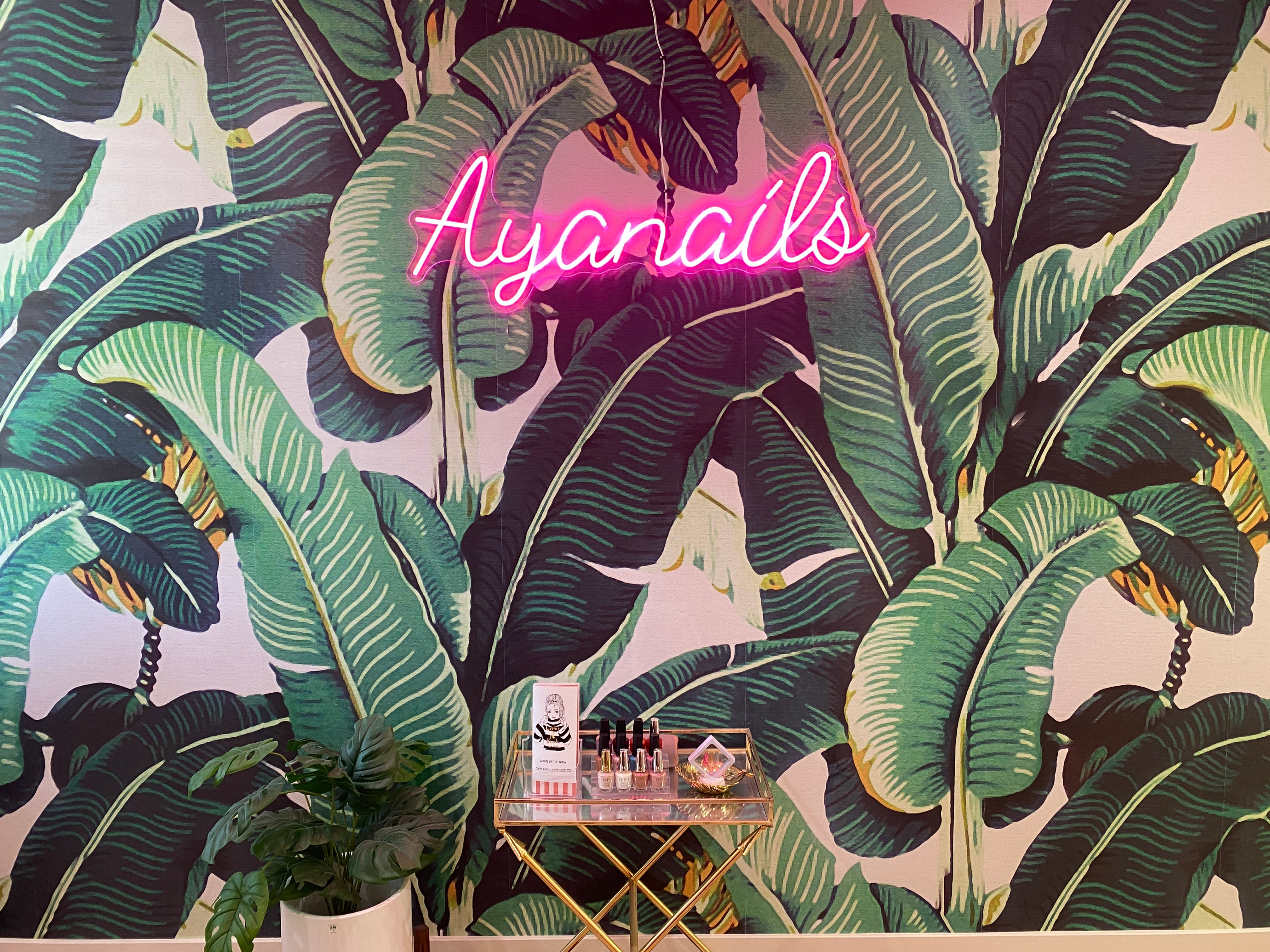 Ayanails by Lashes on the beach