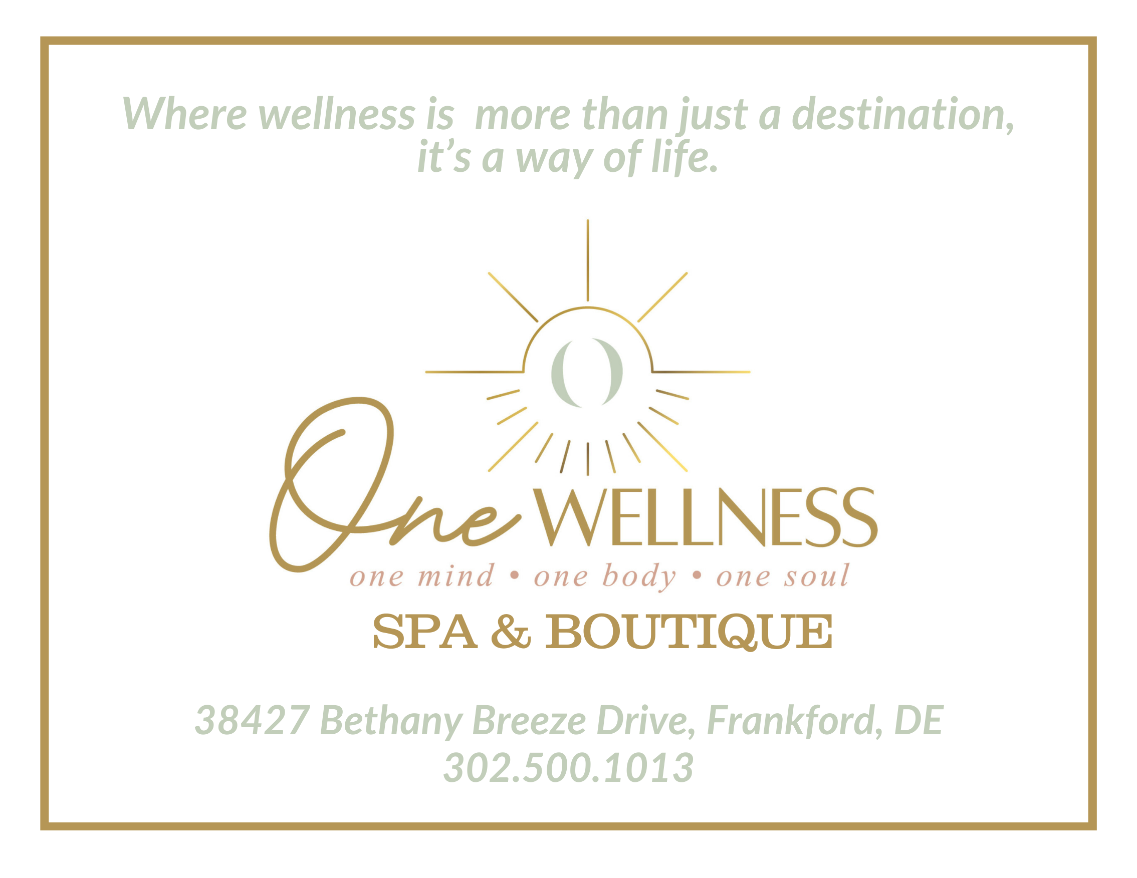 One Wellness