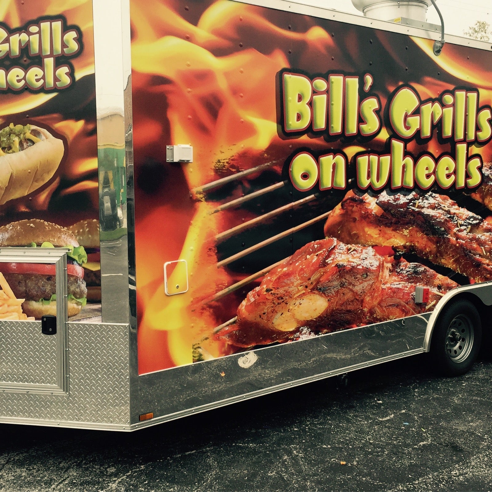 Bills Grills On wheels