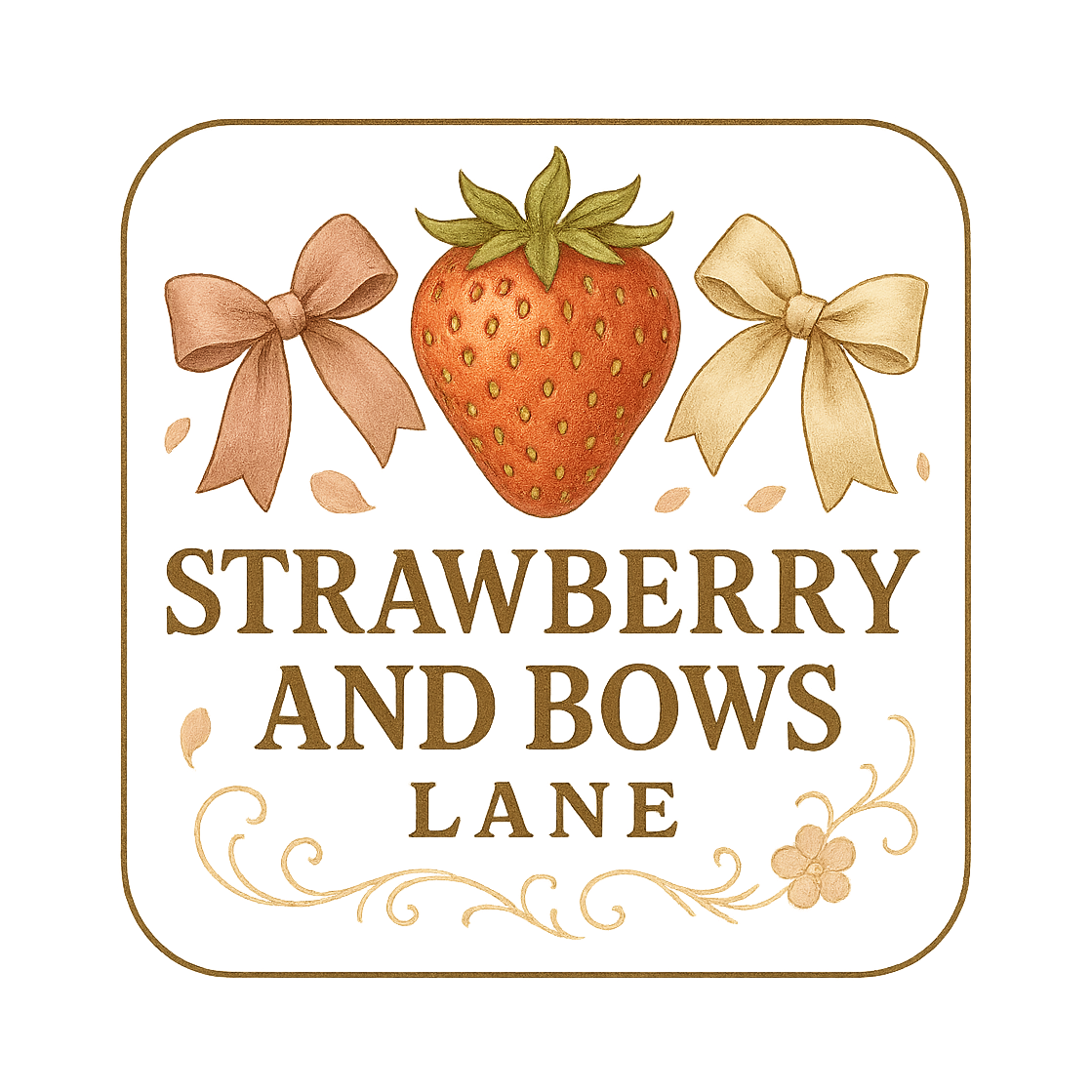 Strawberry and Bows Lane