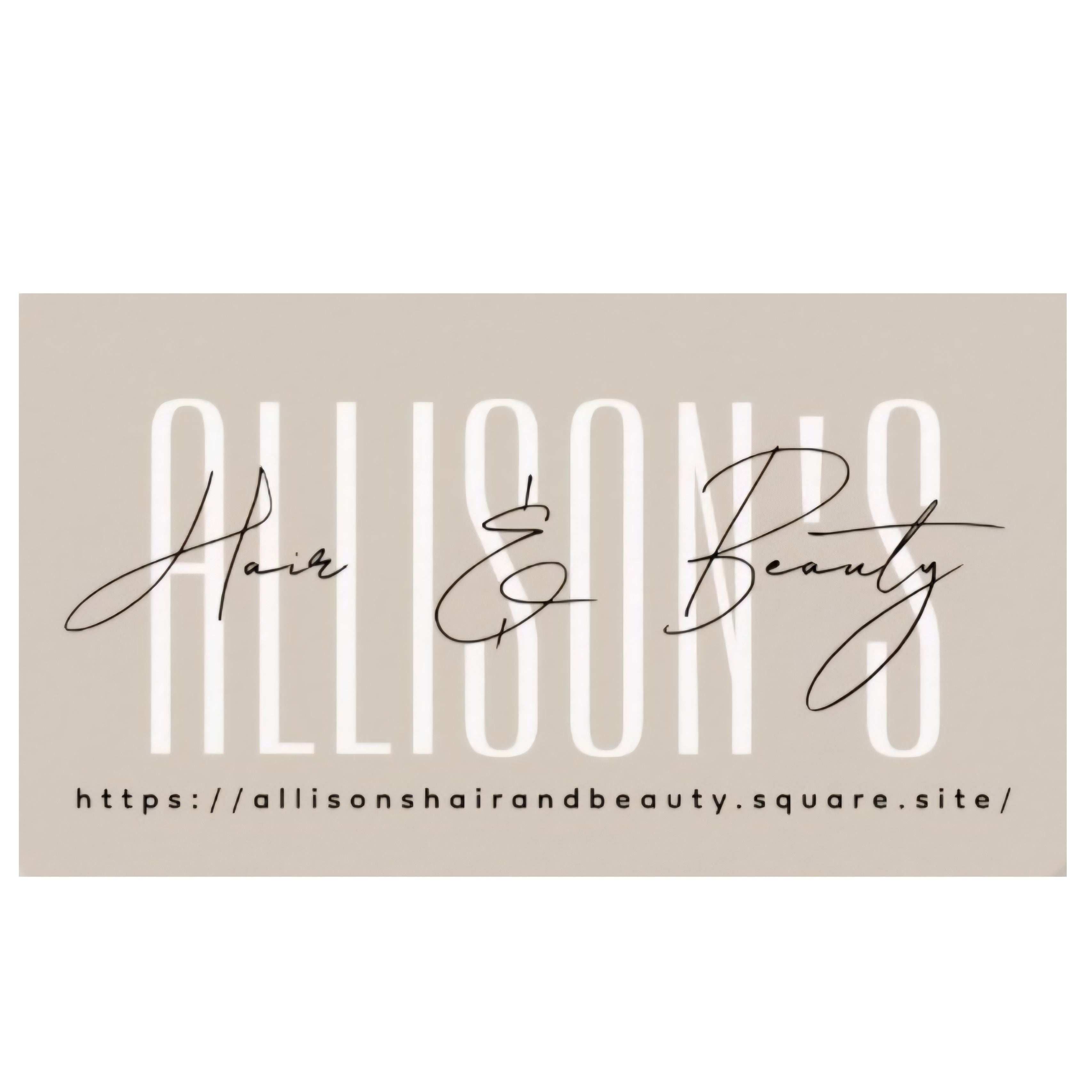 Allison's Hair and Beauty