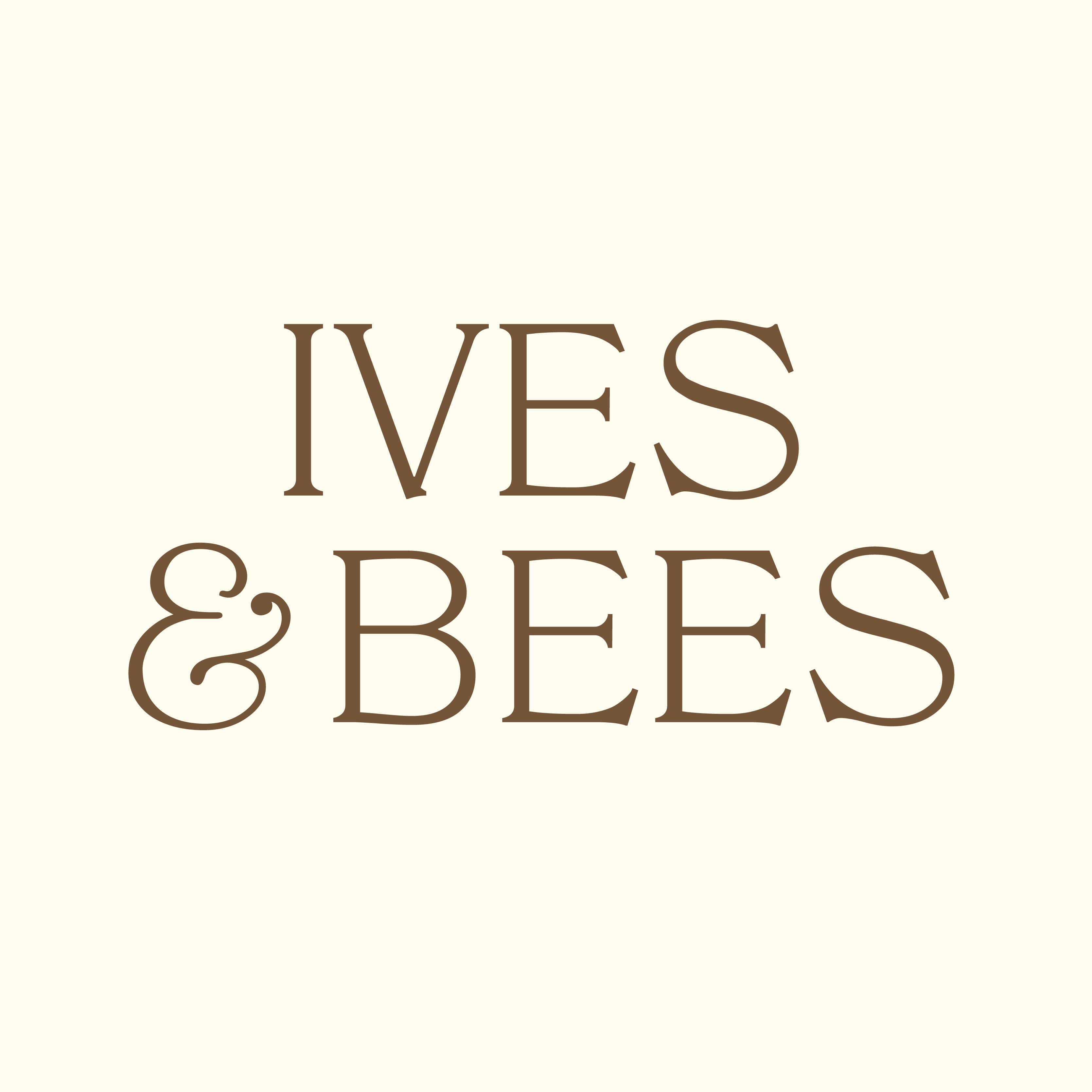 Ives & Bees