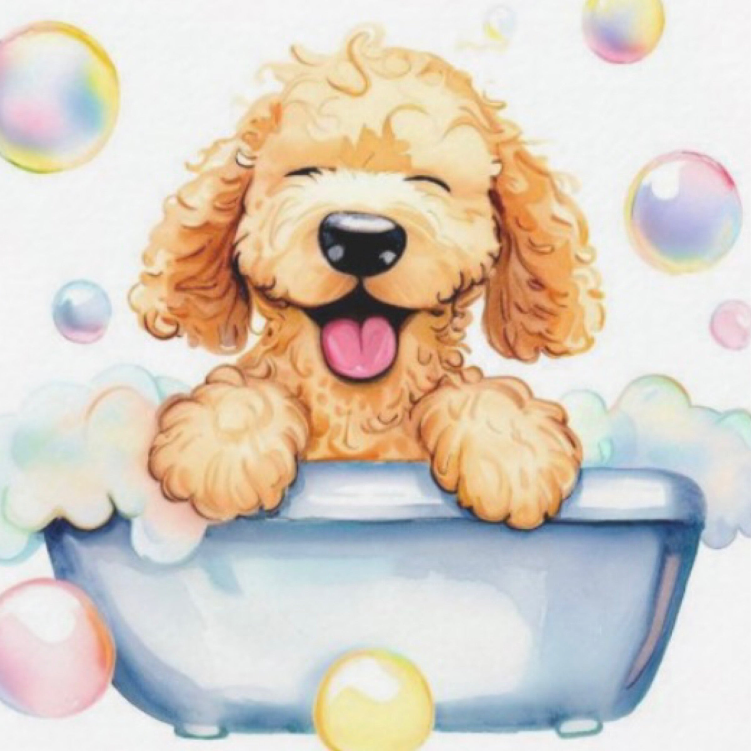 Pup In A Tub