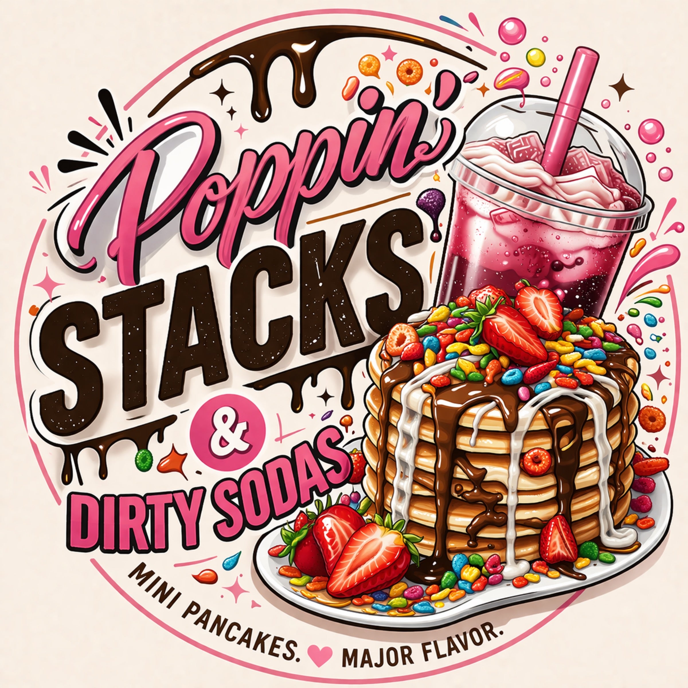 Poppin' Stacks & Dirty Sodas