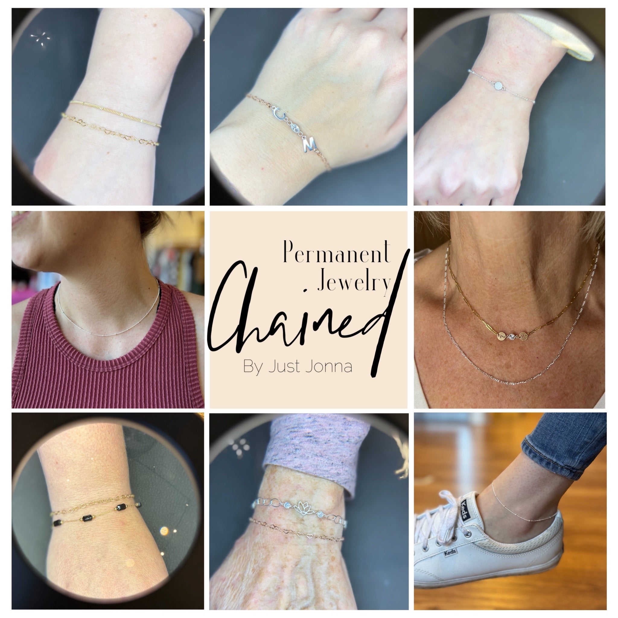 Chained Permanent Jewelry