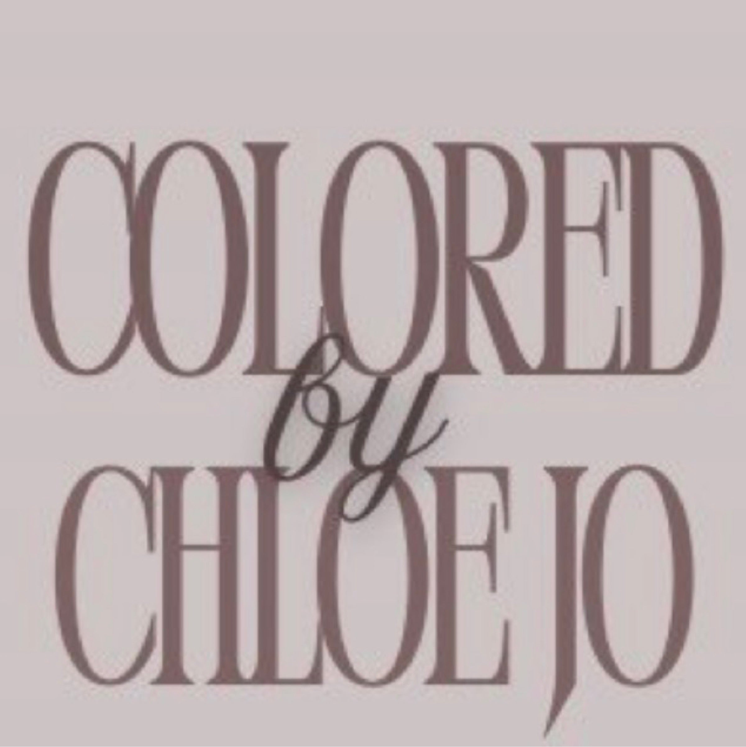 Colored by Chloe Jo