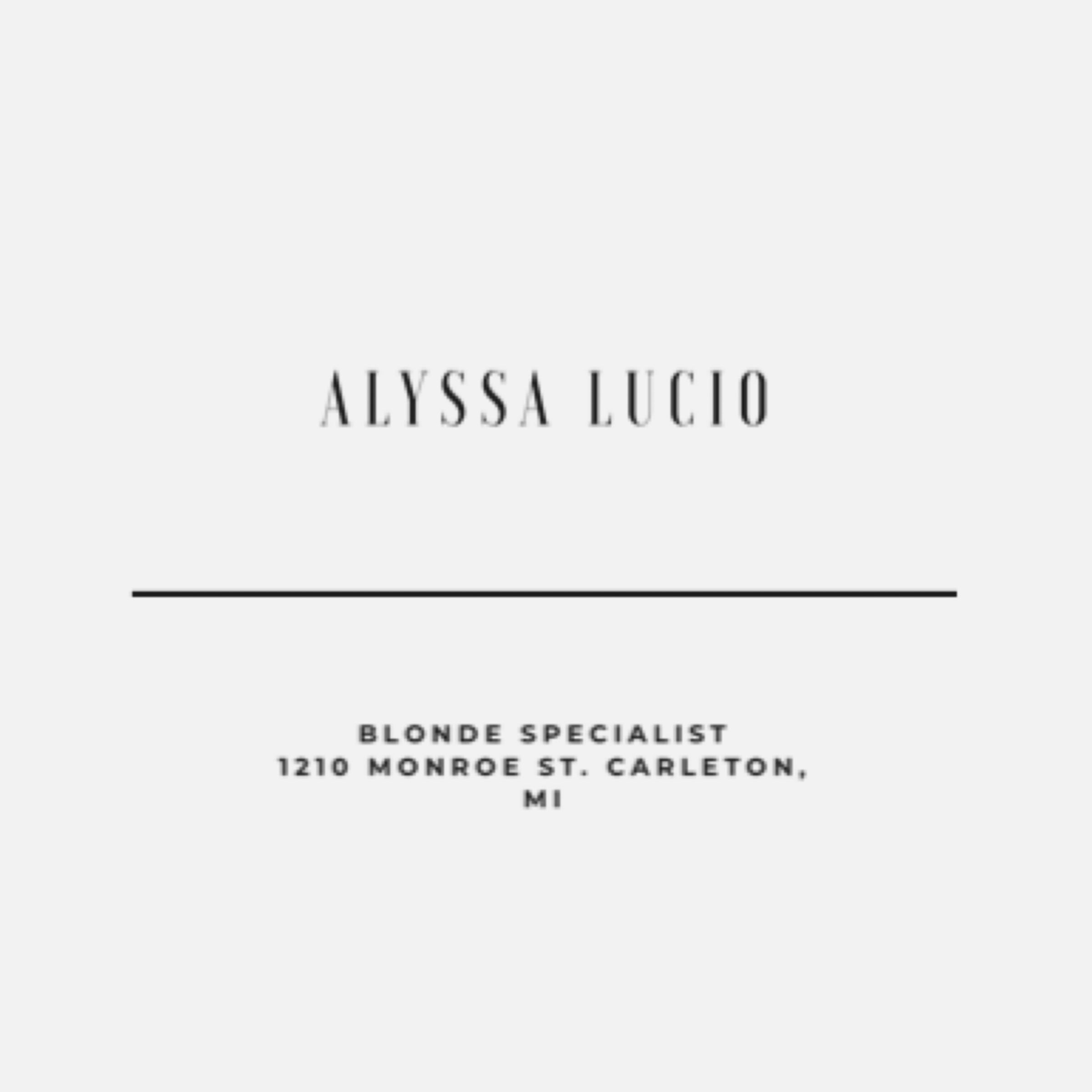 Alyssa Lucio