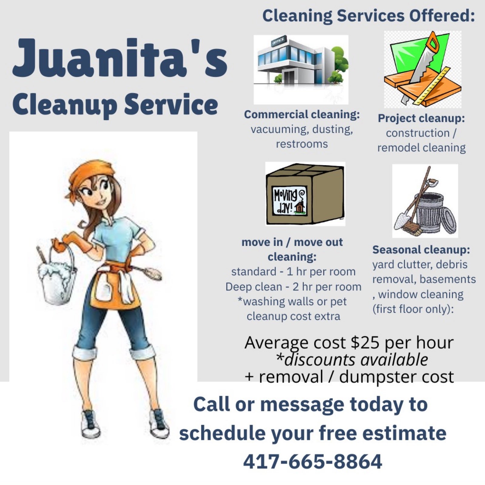 Juanita's Cleanup Service