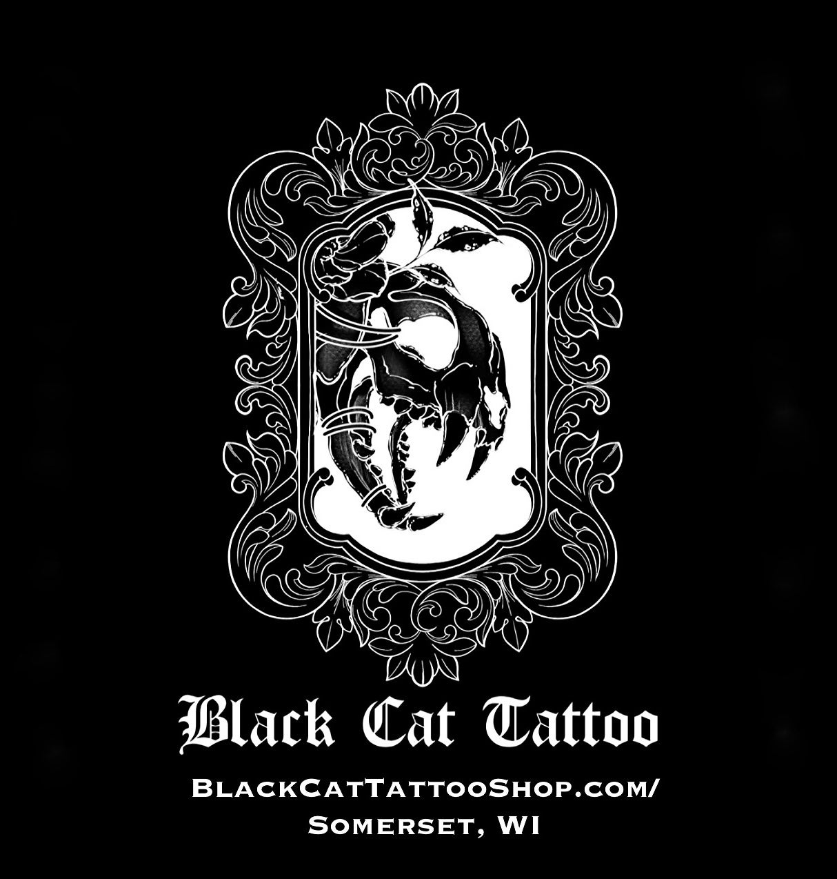 Black Cat Tattoo