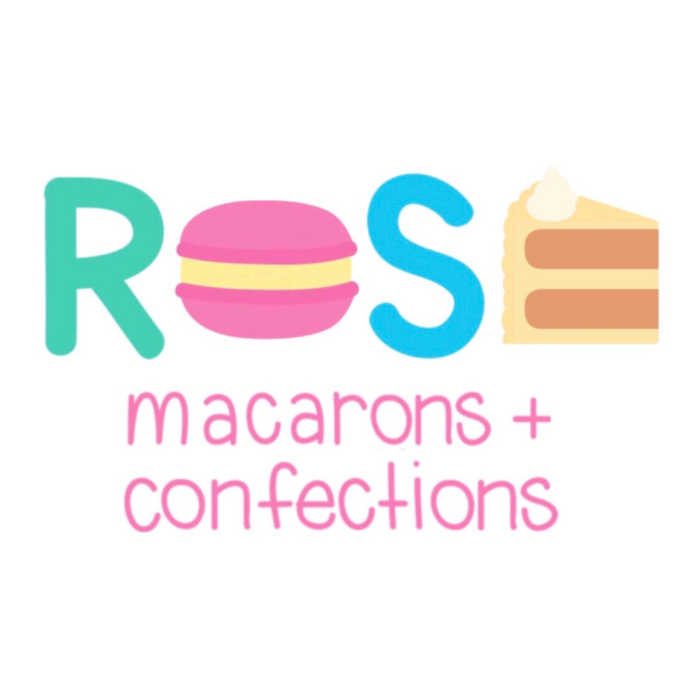 Rose Macarons